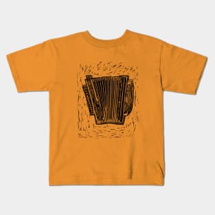 One Row Melodeon Kids T-Shirt